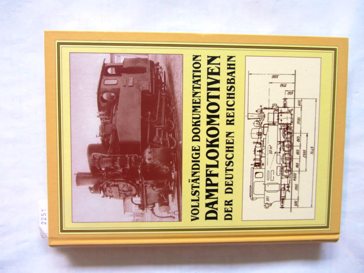   Vollständige Dokumentation Dampflokomotiven der Deutschen Reichsbahn - Merkbuch für Triebfahrzeuge - Gültig vom 1. Januar 1962. Durch Ausgabe 1964 ergänzt. 