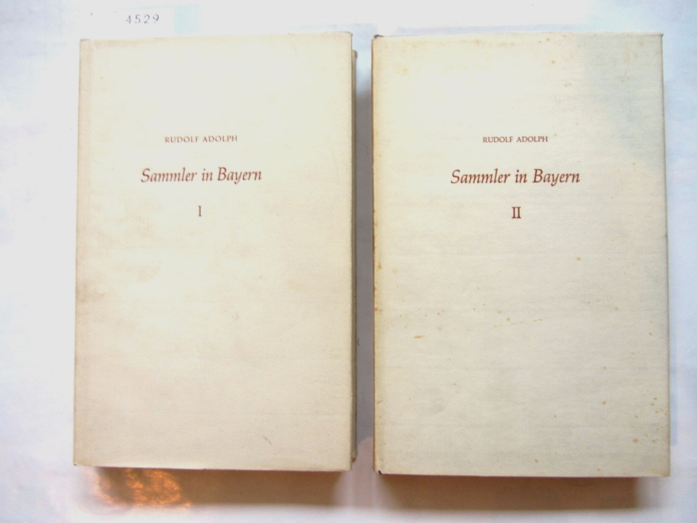 Adolph, Rudolf:  Sammler in Bayern I und II. ("Bibliophile Profile", Band VI + VII) 