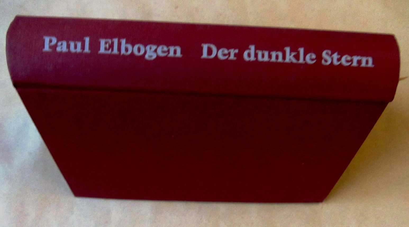 Elbogen, Paul:  Der dunkle Stern. Roman. 