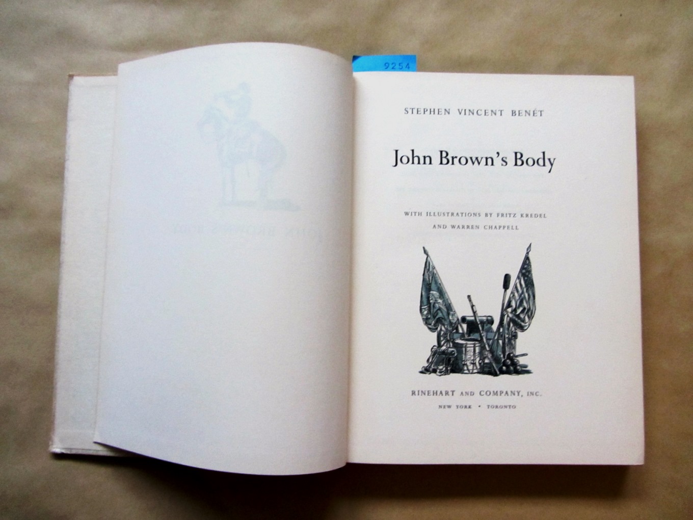 Benét, Stephen Vincent:  John Brown`s Body. 