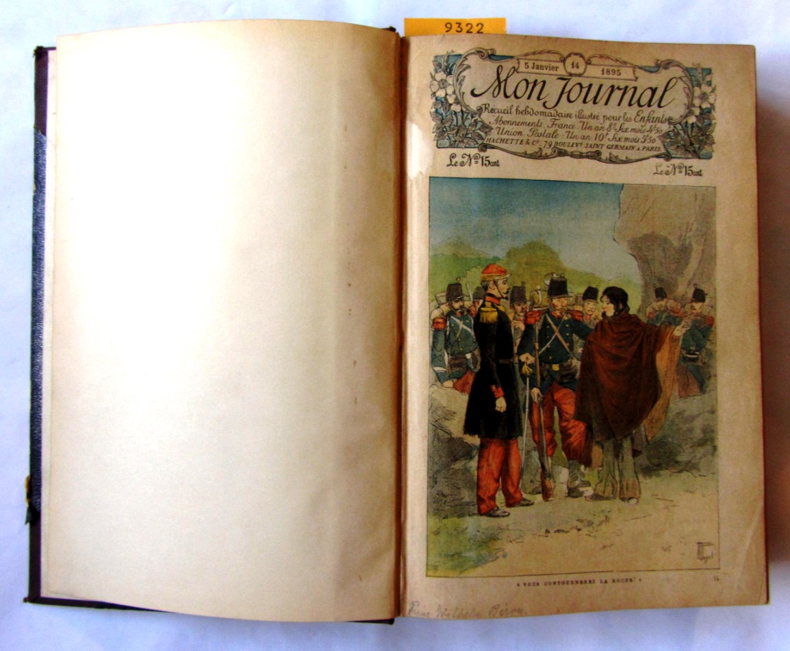   Mon Journal. No. 14-51/1895. Recueil hebdomadaire illustré pour les Enfants. 