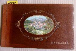   Mariazell. Album mit 20 auf Karton gedruckten photographischen Aufnahmen (braun). 