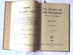 Gnther, Hanns:  Das Mikroskop und seine Nebenapparate. Entwicklung, Bau und Handhabung. ("Handbuch der mikroskopischen Technik", 1. Teil) 