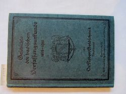 Goldschmit, Robert:  Geschichte der Badischen Verfassungsurkunde 1818-1918. 