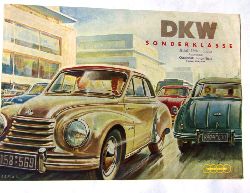 Auto Union GmbH (Hrsg.):  DKW - Sonderklasse. (34 PS. 3=6) Prospekt, reich farbig bebildert. 