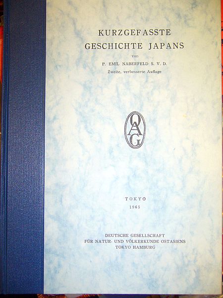 P.Emil Naberfeld S.V.D. Kurzgefasste Geschichte Japans.