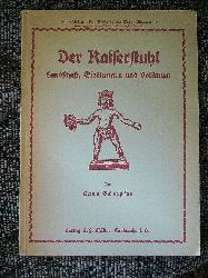 Hans Schrepfer. Der Kaiserstuhl. Landschaft, Siedlungen Und Volkstum. Mit 71 Abbildungen