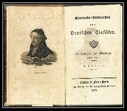 Wieland, Christoph Martin  Cabinets-Bibliothek der Deutschen Classiker. Anthologie aus Wieland. Oberon. 
