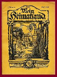 Flamm, Hermann (Hrsg.)  Mein Heimatland. Badische Bltter fr Volkskunde, lndliche Wohlfahrtspflege, Denkmal- und Heimatschutz. 1. Jahrgang. Heft 3. 1914. 