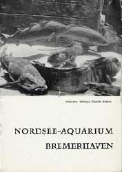 Nordsee-Aquarium Bremerhaven  Wegweiser (Katzenhai, Kabeljau, Katfisch, Rochen) 
