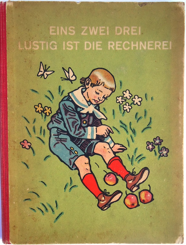 Falk, Konrad / Wacik, Franz (Illustrationen)  Eins zwei drei - Lustig ist die Rechnerei. Ein Rechenbuch für die erste Klasse (Erste Schulstufe). 