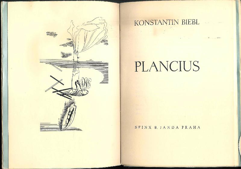 Biebl, Konstantin / Jindrich Styrsky (Illustr.)  Plancius. 