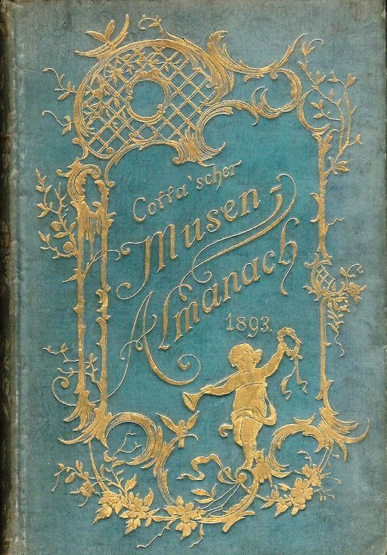 Braun, Otto (Hg.)  Cotta'scher Musen-Almanach für das Jahr 1893. 