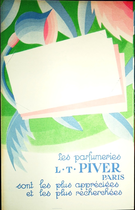 Reklame (Paris) -  Les parfumeries L. T. Piver Paris. 