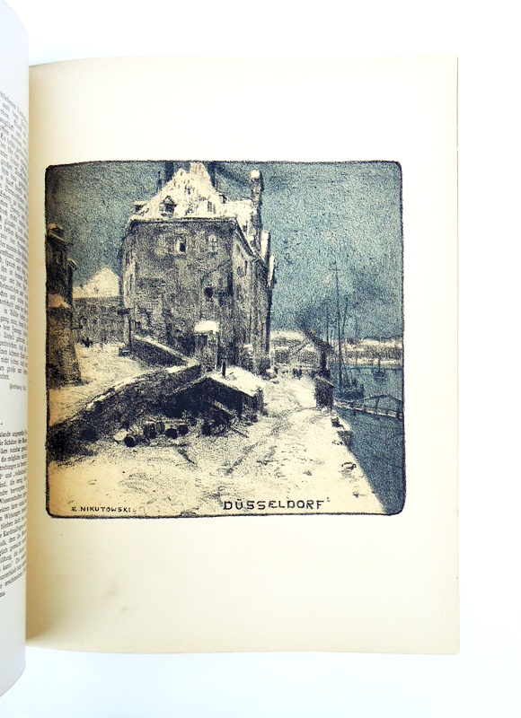 Schäfer, Wilhelm (Hg.)  Düsseldorfer Monatshefte für deutsche Art und Kunst. IV. Jahrgang, Januar 1904, Heft 4. 