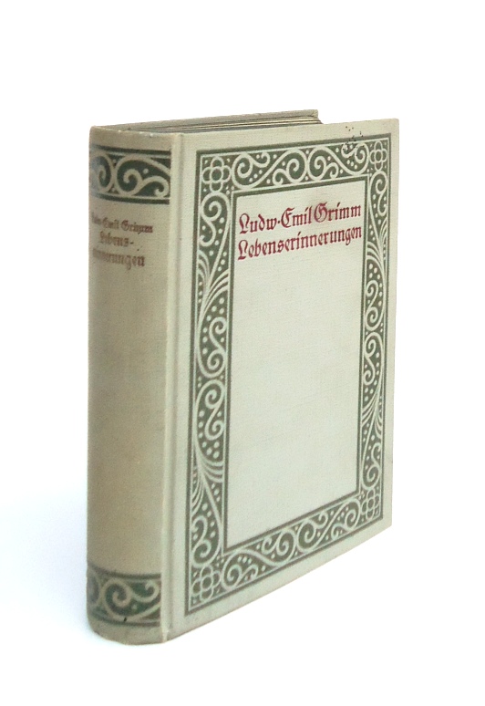 Grimm, Ludwig Emil  Erinnerungen aus meinem Leben. Herausgegeben und ergänzt von Adolf Stoll. 