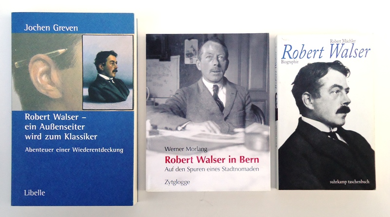 Walser, Robert -  3 Biographien. 