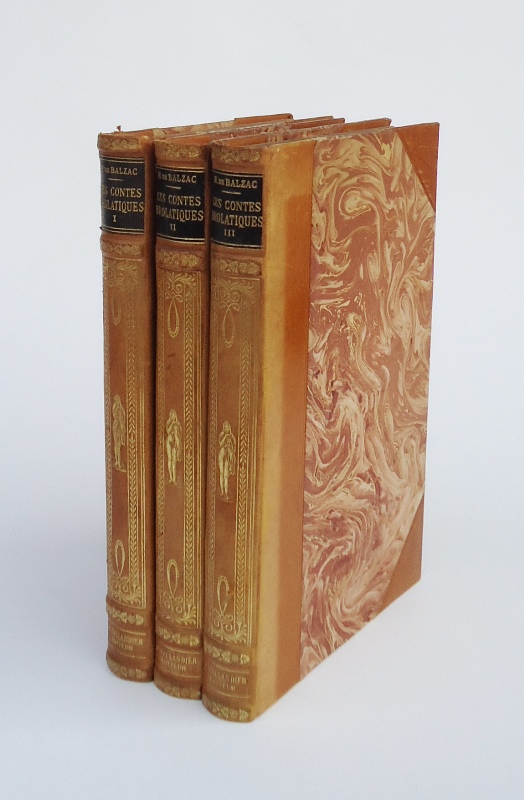 Balzac, Honoré de  Les contes drolatiques. 3 Volumes. 