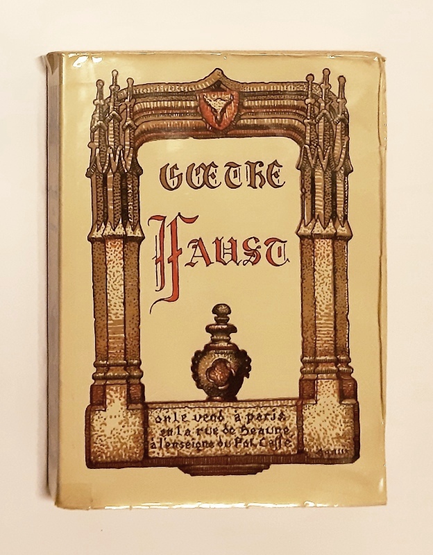 Goethe  Faust. Traduit par Gérard de Nerval et décoré de compositions originales gravées sur bois par Loouis-William Graux. 