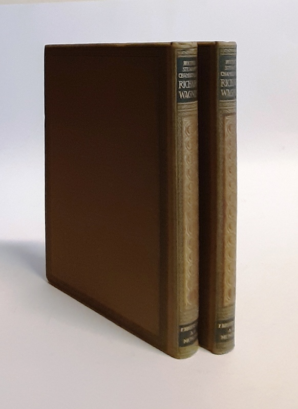 Wagner, Richard - Chamberlain, Houston Stewart  Richard Wagner. Neue Illustrierte Ausgabe. Komplett in 2 Bänden. 