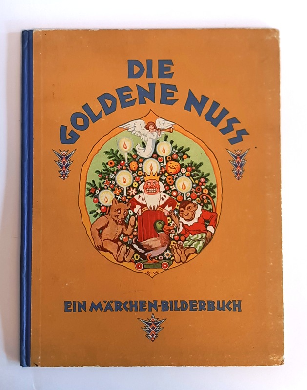 Kutzer, Ernst  Die goldene Nuß. Ein Märchen-Bilderbuch. Mit Bildern von Ernst Kutzer. 
