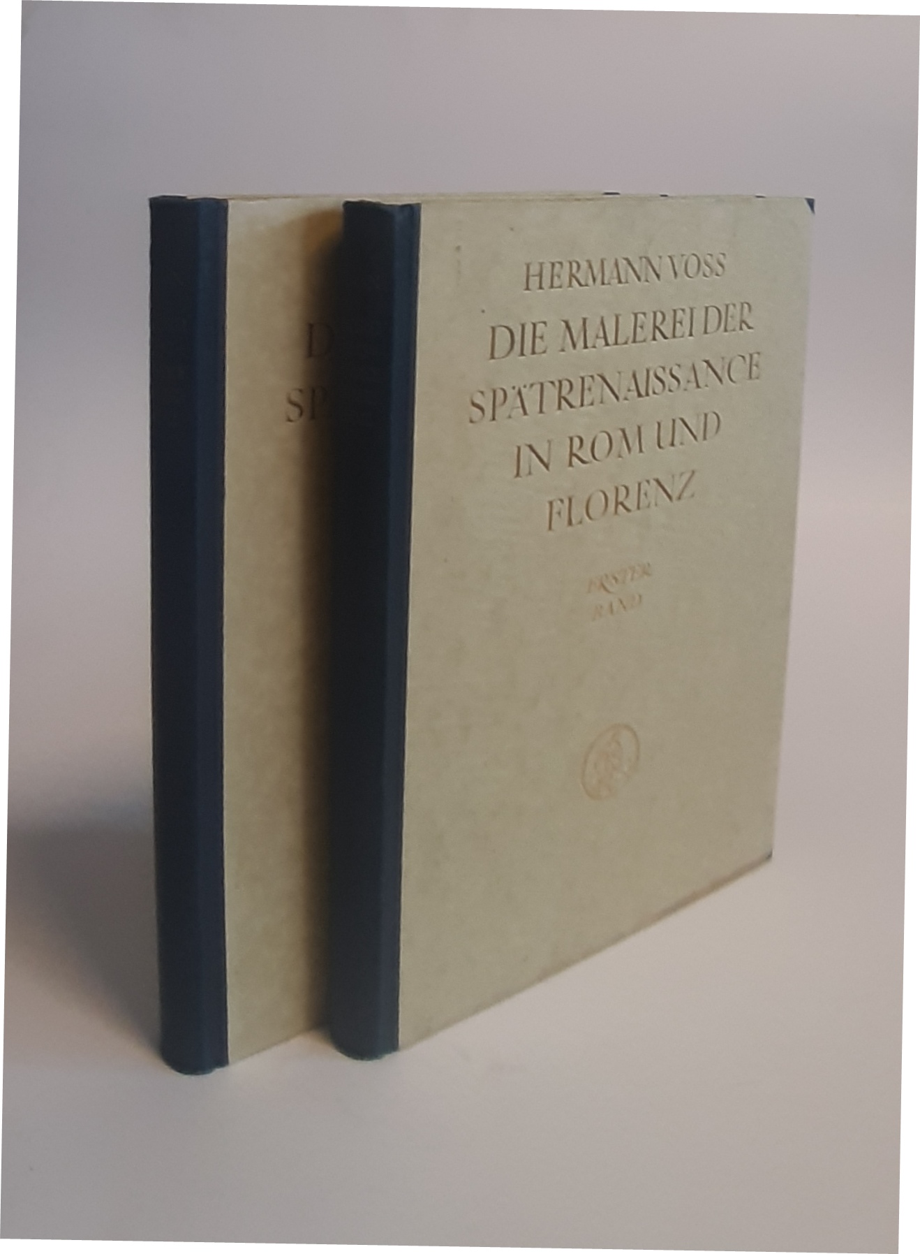 Voss, Hermann  Die Malerei der Spätrenaissance in Rom und Florenz. Komplett in 2 Bänden. 