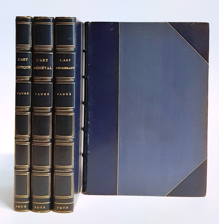 Faure, Élie  Histoire de l'art. En 4 volumes. 