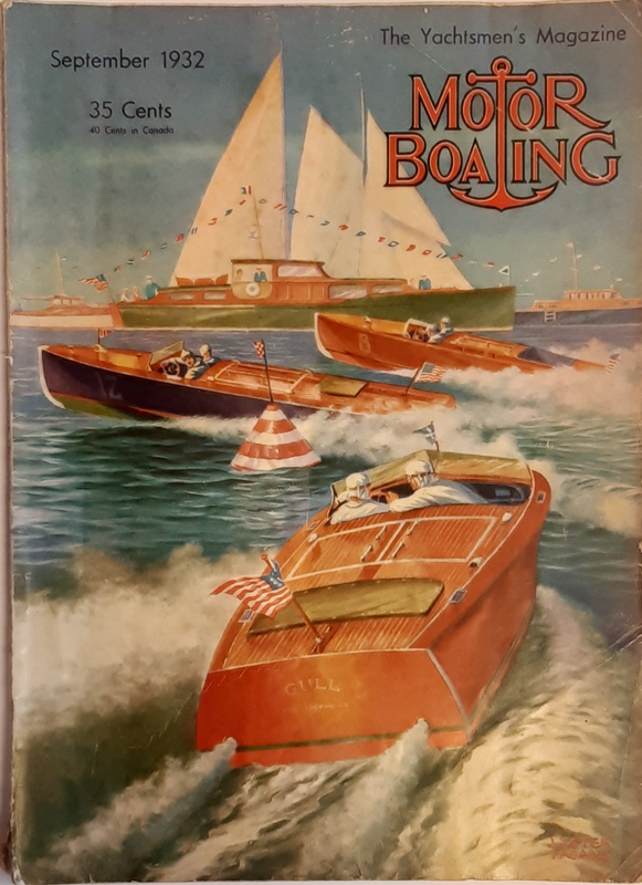 Yachting -  Motor Boating. The Yachtsmen's Magazine. September 1932. 