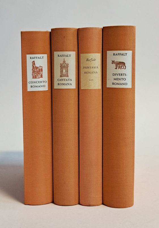 Rom - Raffalt, Reinhard  4 Bände - Leben mit Rom. Mischauflage. 