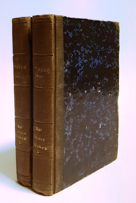 Goethe  Aus meinem Leben. Dichtung und Wahrheit. Erstes bis zehntes Buch (von 20), in 2 Bänden. 
