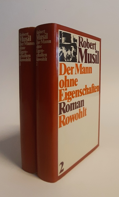 Musil, Robert  Der Mann ohne Eigenschaften. In 2 Bänden. Komplett. Dünndruckausgabe. Hrsg. von Adolf Frisé. 1.-10. Tsd. 