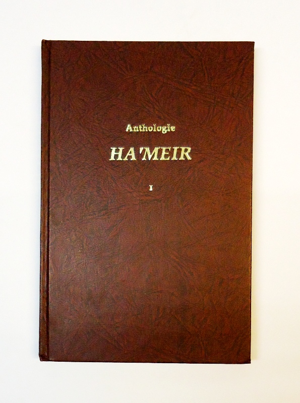Institut zur Erforschung des Talmud in Österreich (Hg.)  Anthologie Ha'meir, Vol. 1. 
