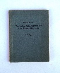 Eigner, August  Poetisches Sagenkrnzlein aus Niedersterreich. 2. Aufl. 