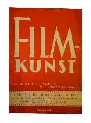 sterreichische filmwissenschaftliche Gesellschaft  Filmkunst. Zeitschrift fr Filmkultur und Filmwissenschaft. No. 13a (Mrz 1953). Sonderheft. Dreisprachig: Deutsch-Englisch-Franzsisch. 