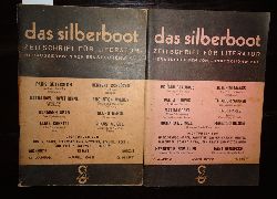 Schnwiese, Ernst (Hg.)  das silberboot. Zeitschrift fr Literatur. 2. Jg. April und Juni 1946. Heft 2 und 4. 
