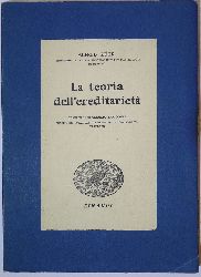 Khn, Alfred  La teoria dellereditarieta. Traduzione di Claudio Barigozzi. 