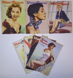Wiener Magazin  7 Hefte aus 1953-1956. 