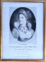 Morret, Jean Baptiste  Marie Louise dAutriche, Imperatrice des Francais. Dessin par Vexberg. Grav par Morret. Farbstich. 