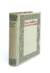 Grimm, Ludwig Emil  Erinnerungen aus meinem Leben. Herausgegeben und ergnzt von Adolf Stoll. 