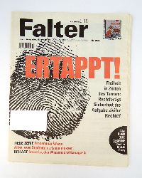 Der Falter. Stadtzeitung Wien  22 komplette Jahrgnge 1995-2016, ca. 1150 Hefte. 