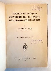Tuzson, Johann  Anatomische und mykologische Untersuchungen ber die Zersetzung und Konservierung des Rotbuchenholzes. 