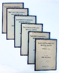 Strau, Ferdinand  Naturgeschichts-Skizzenbuch. Komplett in 6 Bnden. 