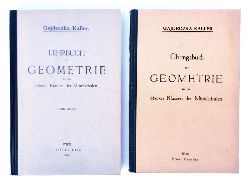 Gajdeczka, Josef / Kaller, Ernst  Lehrbuch der Geometrie fr die oberen Klassen der Mittelschulen + bungsbuch. 