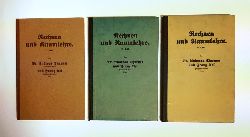 Thurner, Andreas / Url, Franz  Rechnen und Raumlehre. Ein Arbeitsbuch fr die erste/zweite/vierte Klasse der Hauptschulen. 3 Bnde (Ohne Bd. 3 = 3. Klasse). 