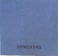 Schrder, Klaus Albrecht  Dietrich Thiel. Skizzenbuch 1973-1996. Mit einem Vorwort von Klaus Albrecht Schrder. 