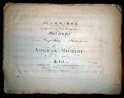 Righini, Vincenz  Sammlung deutscher und italienischer Gesänge mit Begleitung des Pianoforte. II. Heft. 
