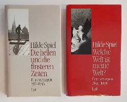 Spiel, Hilde  Welche Welt ist meine Welt. Erinnerungen 1946-1989. 