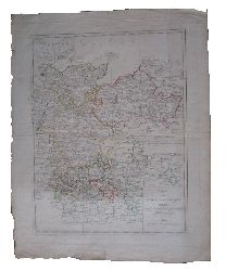 Niedersachsen - Landkarte - Kipferling, K.I.  Charte vom Nieder-Saechsischen Kreise, Zum Gebrauche der Oesterreichen Schulen. 