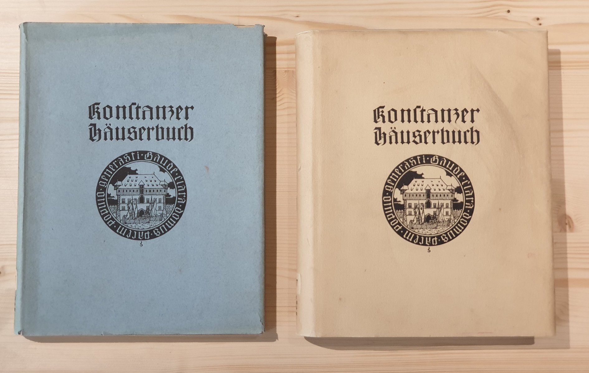 Hirsch, Fritz, Konrad Beyerle und Anton Maurer:  Konstanzer Häuserbuch. Festschrift zur Jahrhundertfeier der Vereinigung der Stadt Konstanz mit dem Hause Baden. 