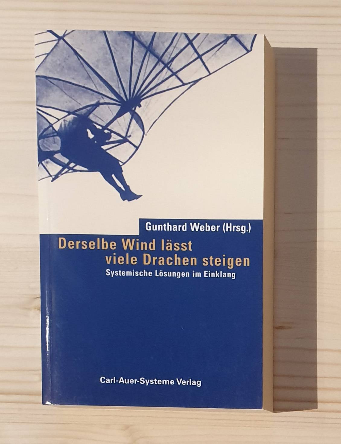 Weber, Gunthard (Herausgeber):  Derselbe Wind lässt viele Drachen steigen : systemische Lösungen im Einklang. Gunthard Weber (Hrsg.) 